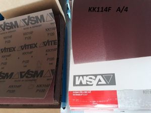 KK114F csiszoló vászon
